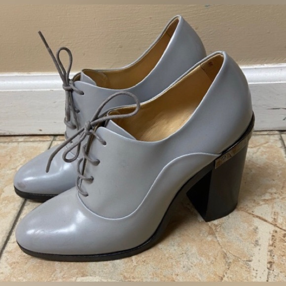 Grey High Oxford Lace UpReed Krakoff